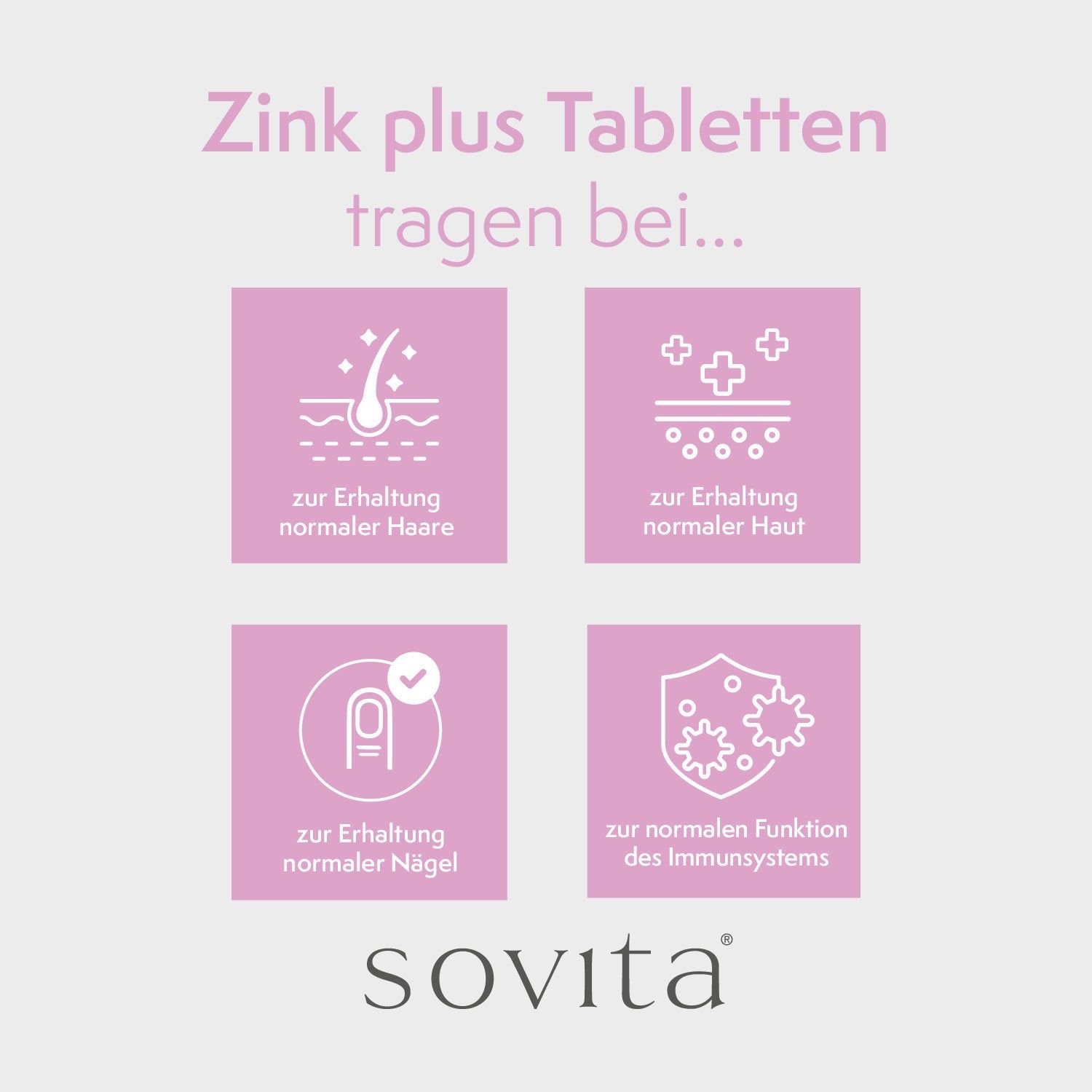 sovita Zink Plus Tabletten