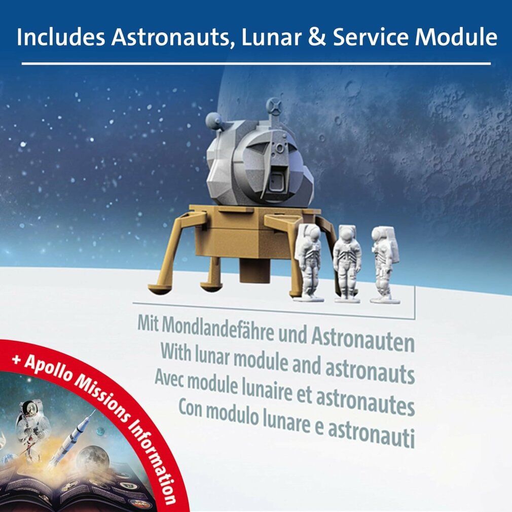 3D-Puzzle Apollo Saturn v Rocket