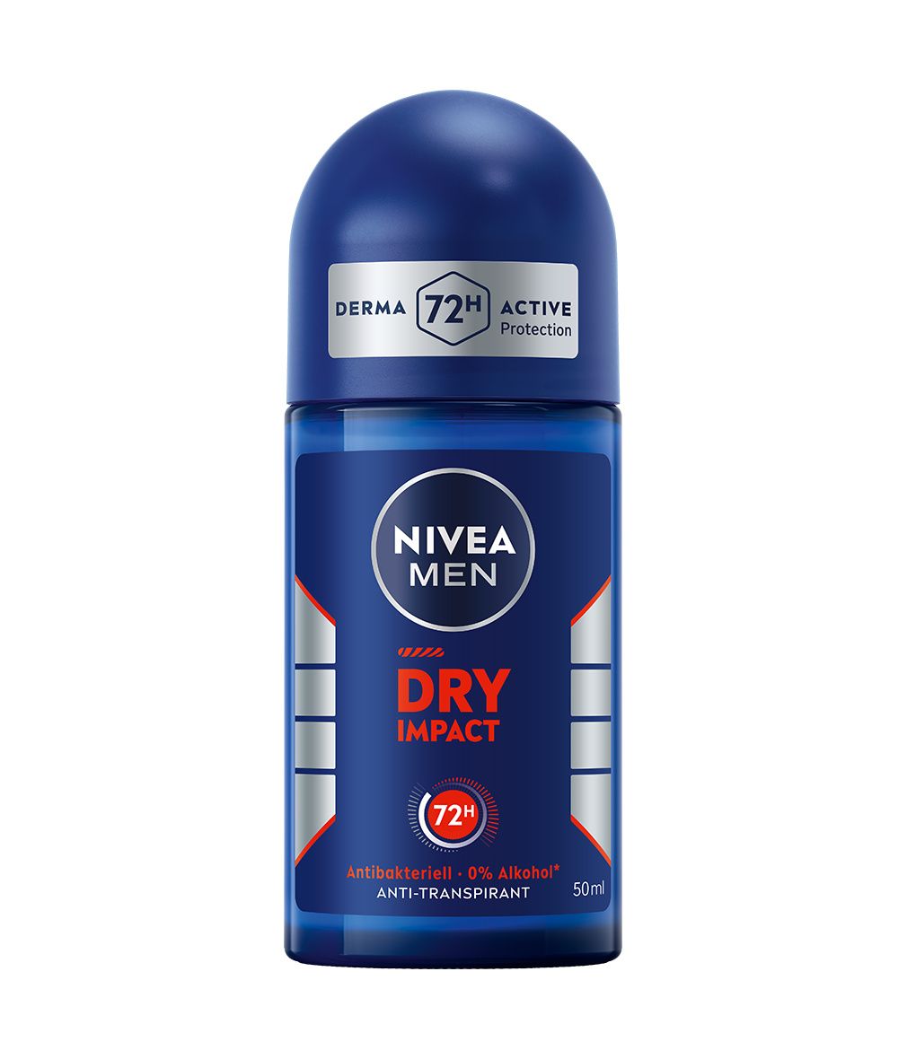 NIVEA MEN Deodorant Dry Impact Deo Roll-On