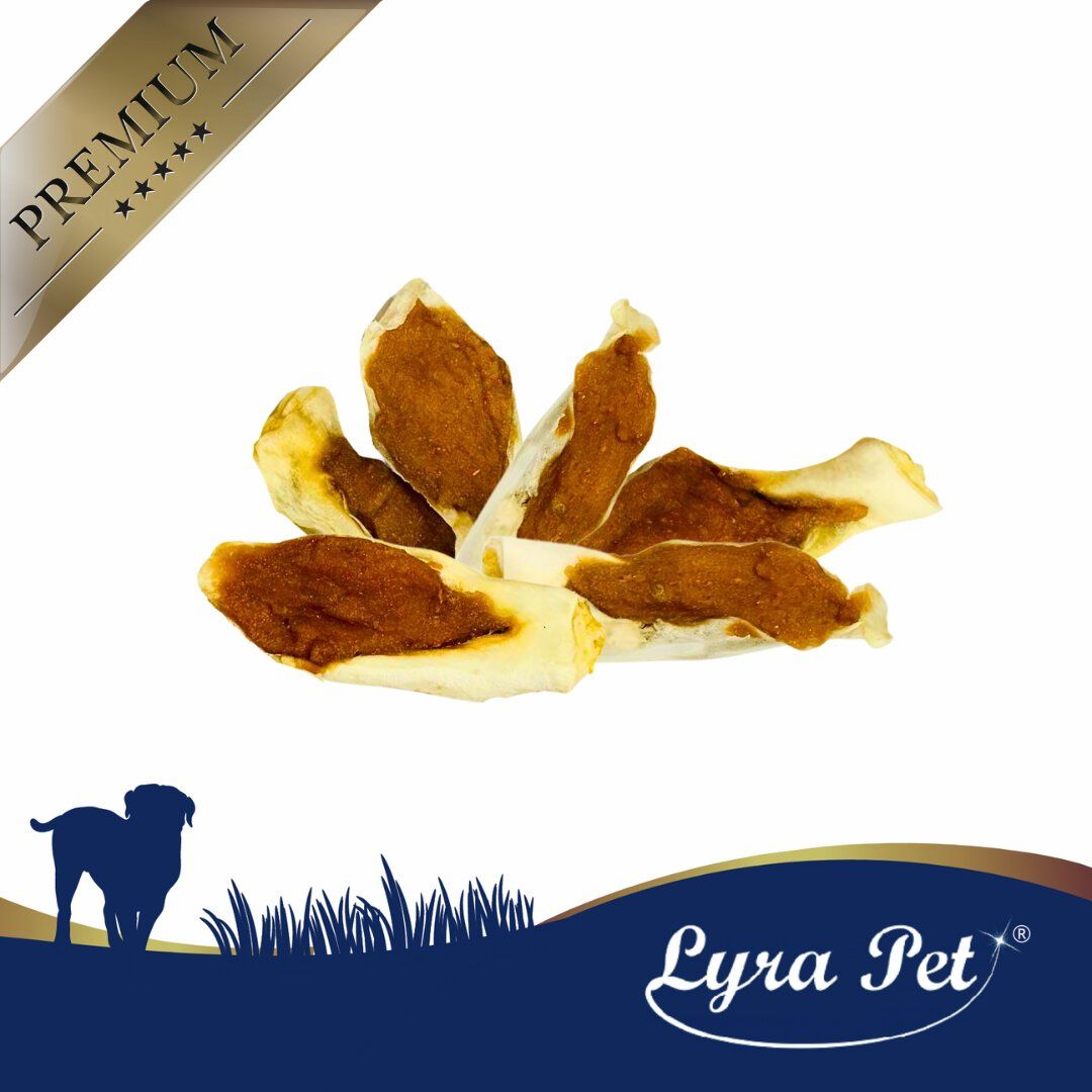 Lyra Pet® Kaninchenohren gefüllt mit Huhn 10 kg Futter