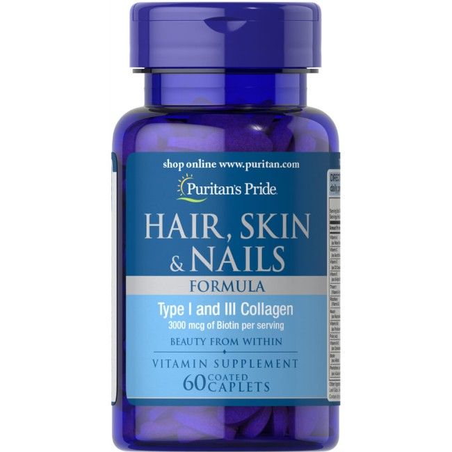 Puritan's Pride Haare, Haut und Nägel 60 Pc