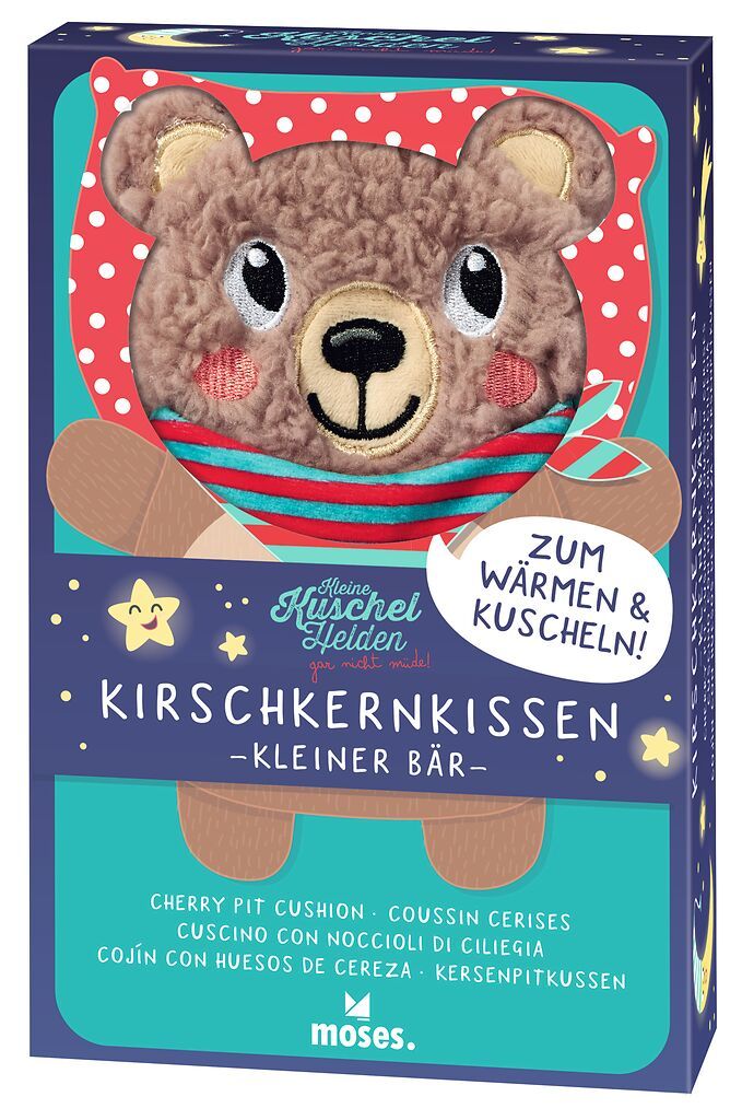 MOSES Kleine Kuschelhelden Kirschkernkissen Kleiner Bär