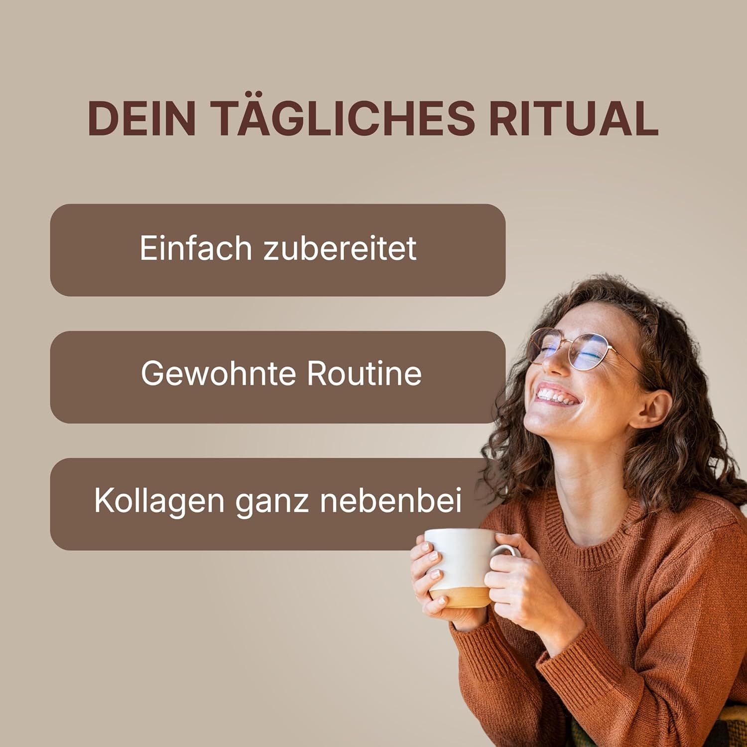 wellbe Collafé Vanilla Latte – Kaffeegetränk mit Kollagen & Arabica Kaffee