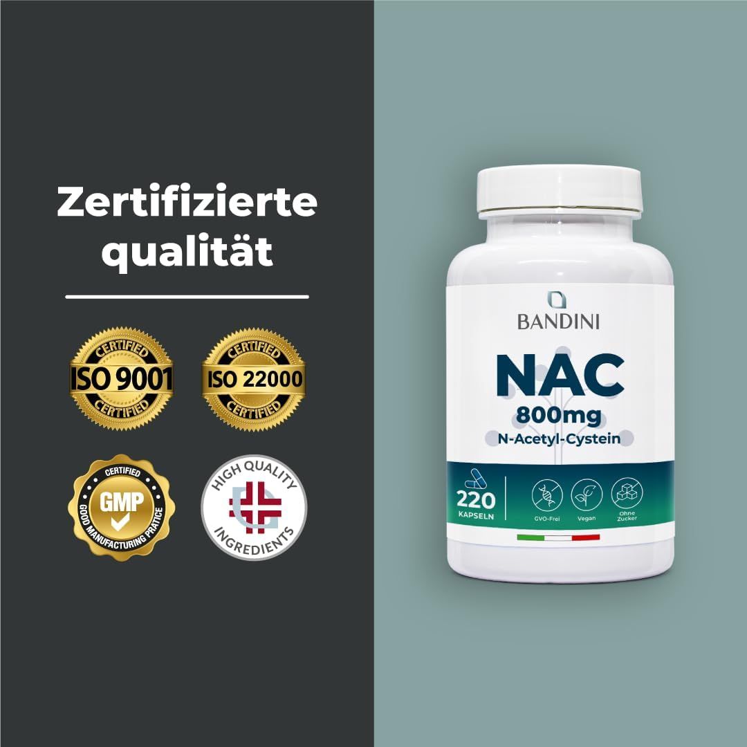 Bandini NAC N-Acetyl Cystein Kapseln
