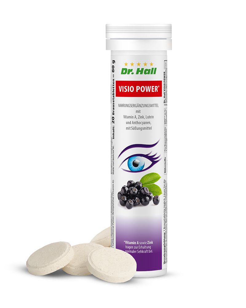Dr. Hall Visio Power 20 St Brausetabletten