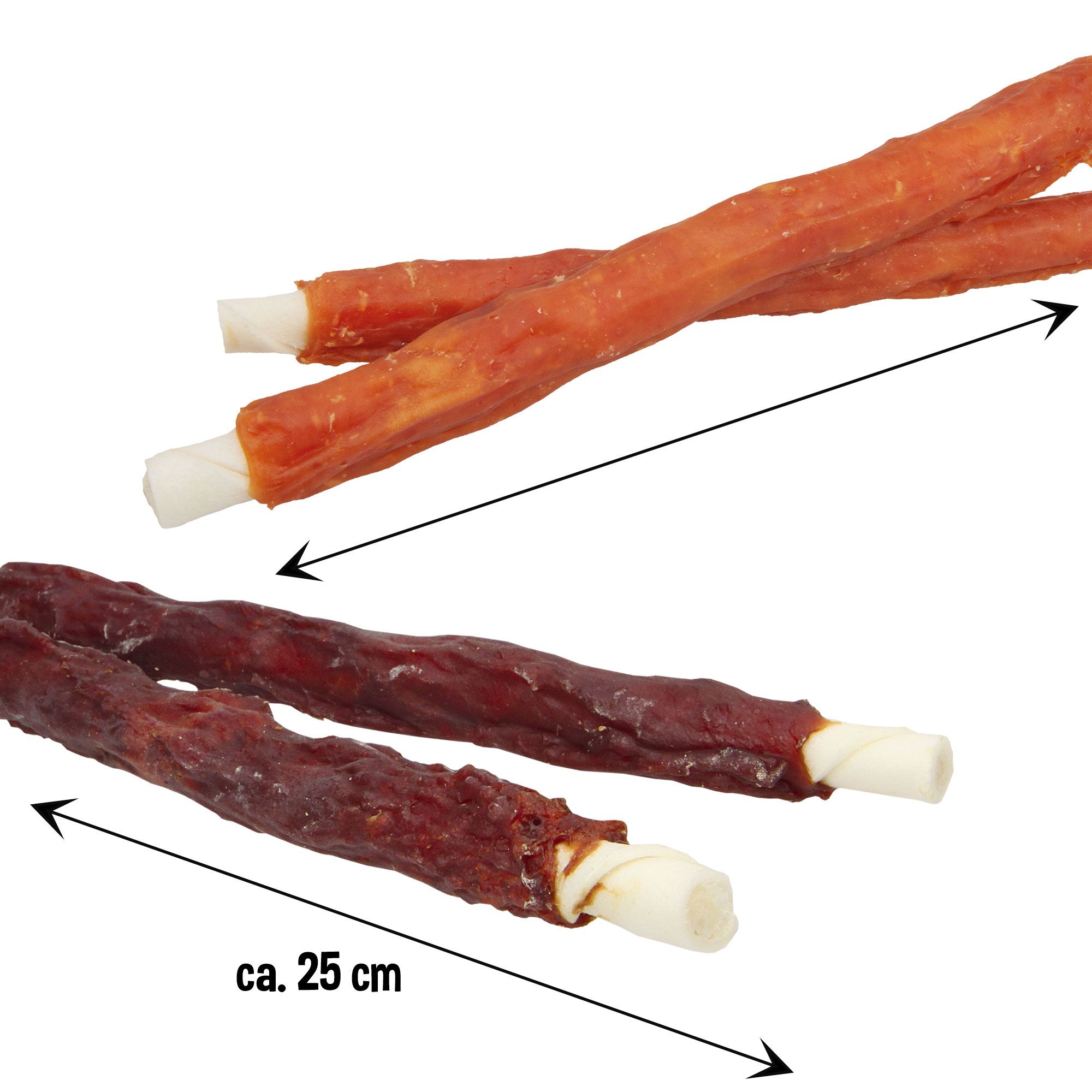 Schecker Hundesnack - Kaustangen XL mit Hühnchen