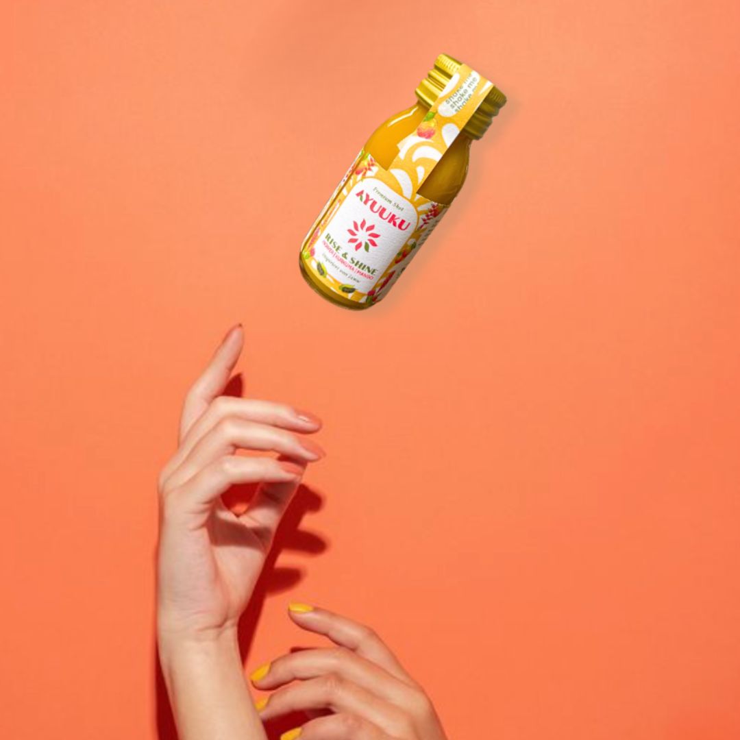 AYUUKU® Ingwer-Kurkuma-Mango BIO Shot Vorteilspaket