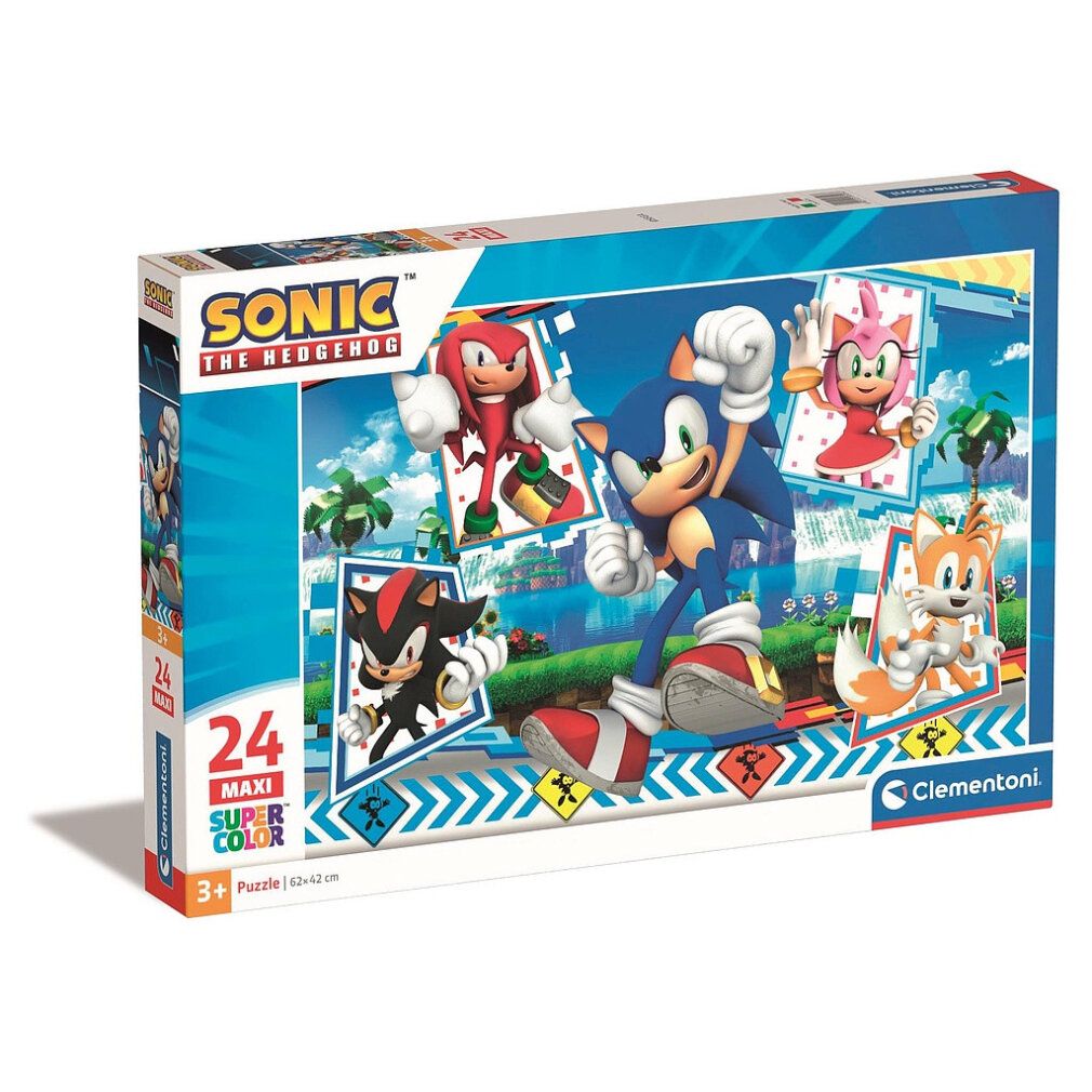 Sonic the Hedgehog maxi puzzle 24pcs