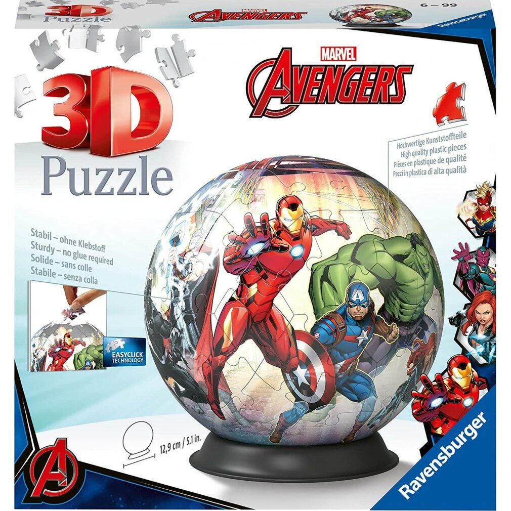 Marvel Avengers 3D Puzzle, 72tlg.