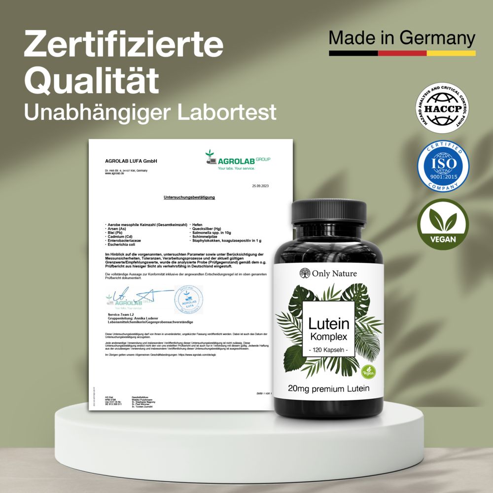 Only Nature Lutein Kapseln