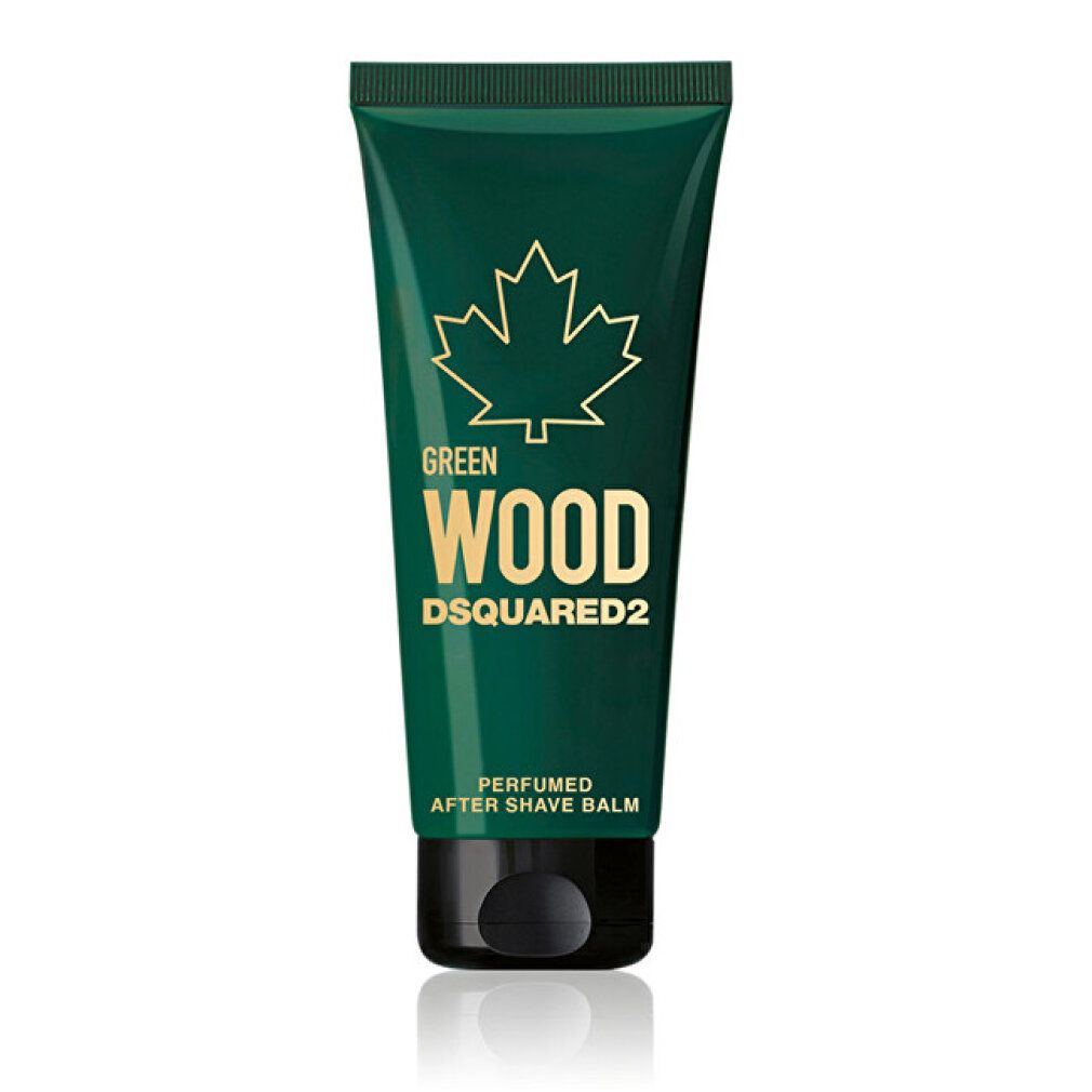 Dsquared2 Green Wood After Shave Balsam in grüner Tube.
