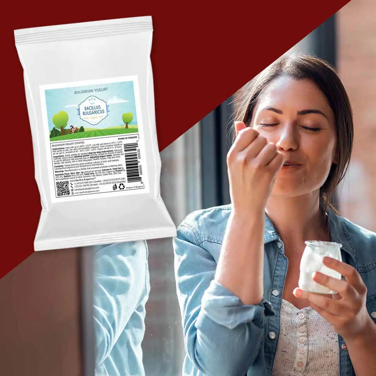 BACILLUS BULGARICUS Bulgarische Joghurt-Kulturen