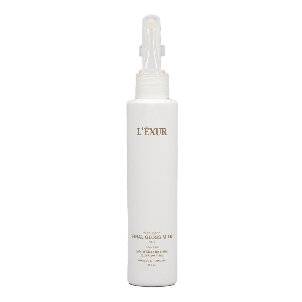 L’exur Final Gloss Milk Leave-in Haarmilch für trockenes Haar 150 ml Milch