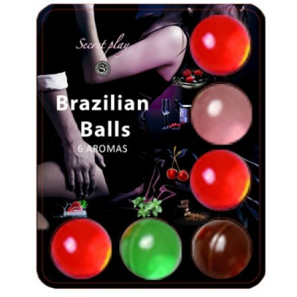 Secretplay - Brasilianische Kugeln Aromenmix 24 g