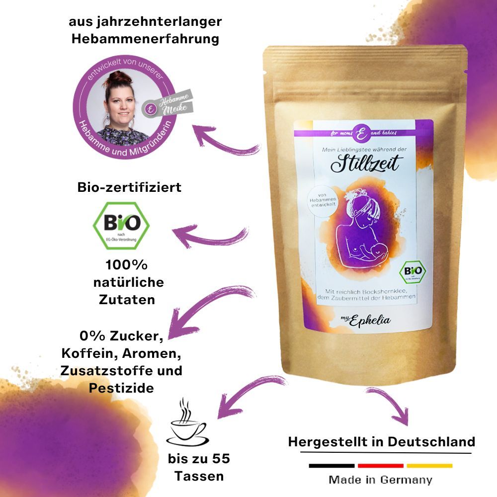 myEphelia Mein Lieblingstee während der Stillzeit 70 g Tee