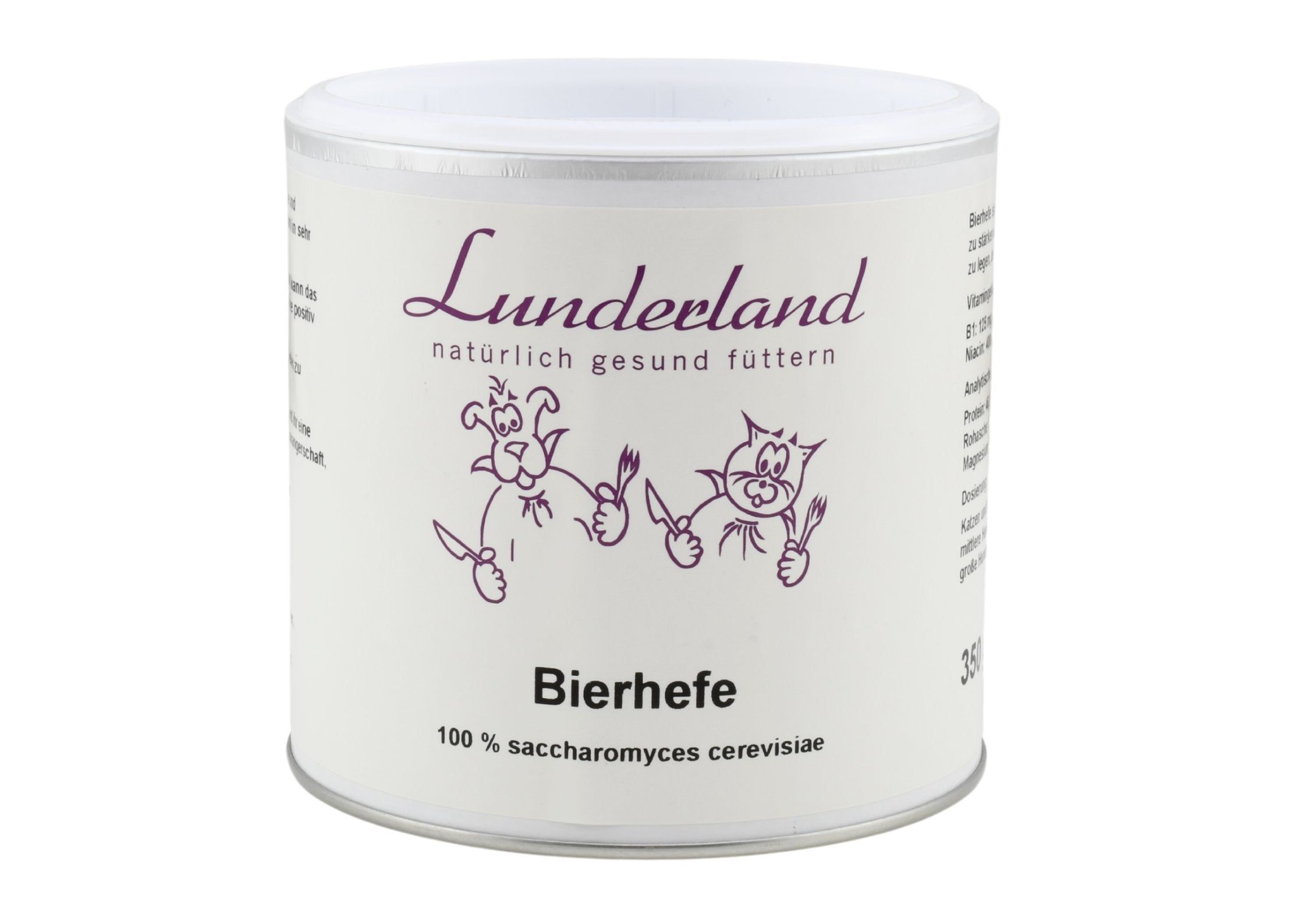Lunderland Bierhefe 350 g Futter