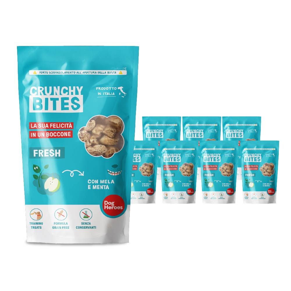 Dog Heroes Crunchy Bites Fresh Multipack 8x