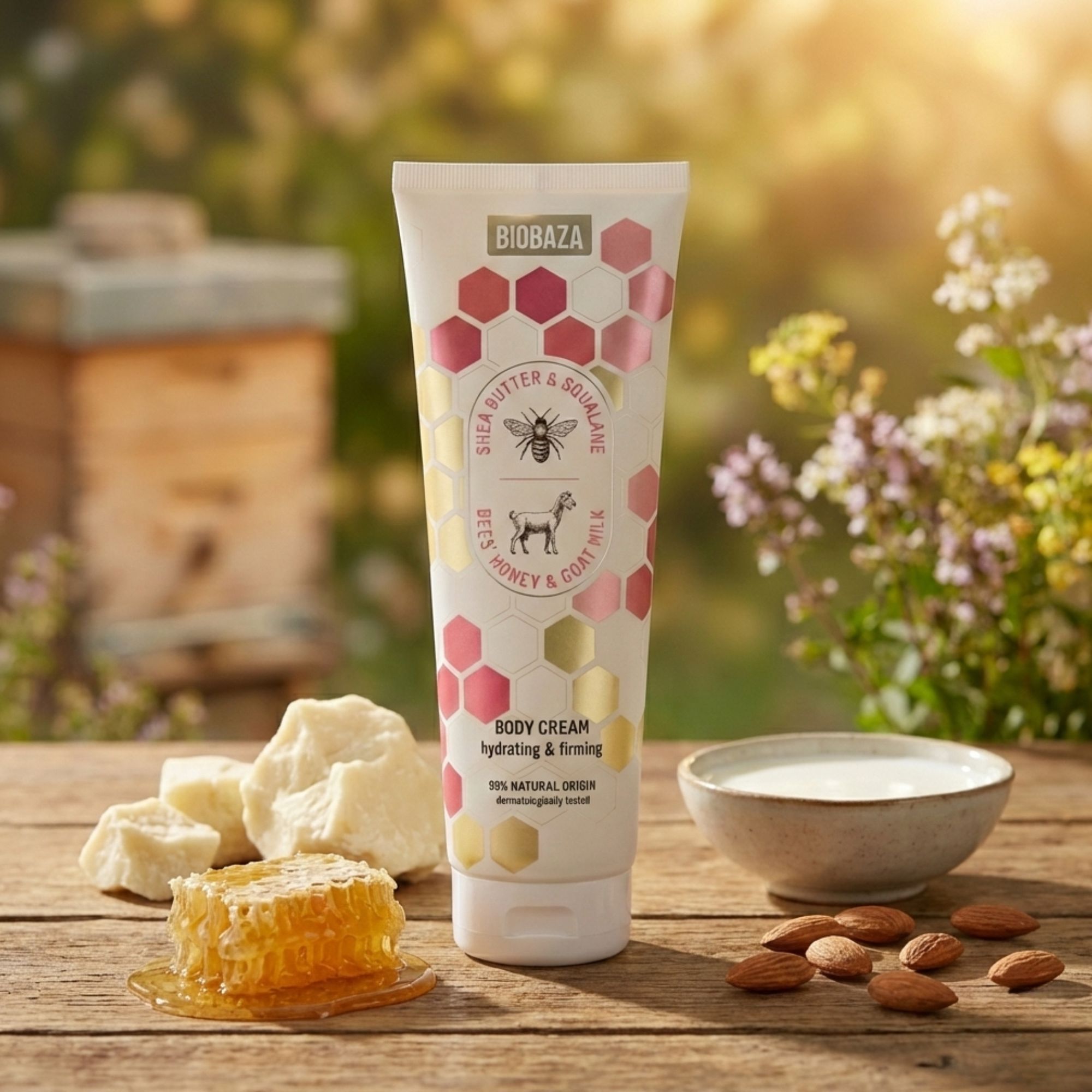 Biobaza Body Cream Bees & Goats