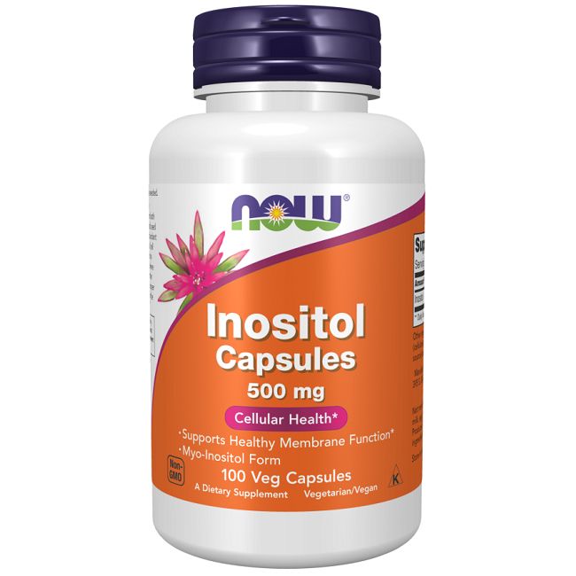 Now Foods Inositol 500 mg 100 Pc