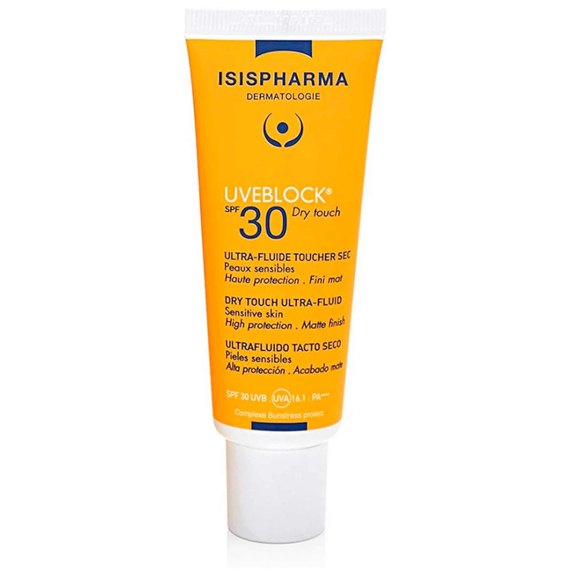 Isispharma Uveblock Ultra-Fluid Trockener Tastsinn Spf30 3,2x5,2x13,2 cm