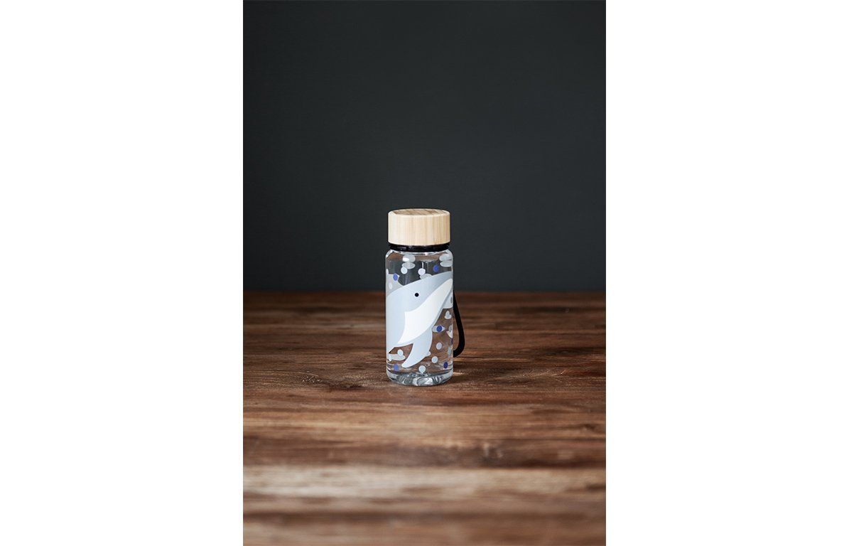 Kindsgut Trinkflasche, Tritan, Wal