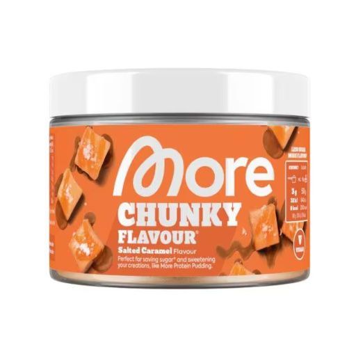 Orange Dose More Chunky Flavour Salted Caramel Geschmack.