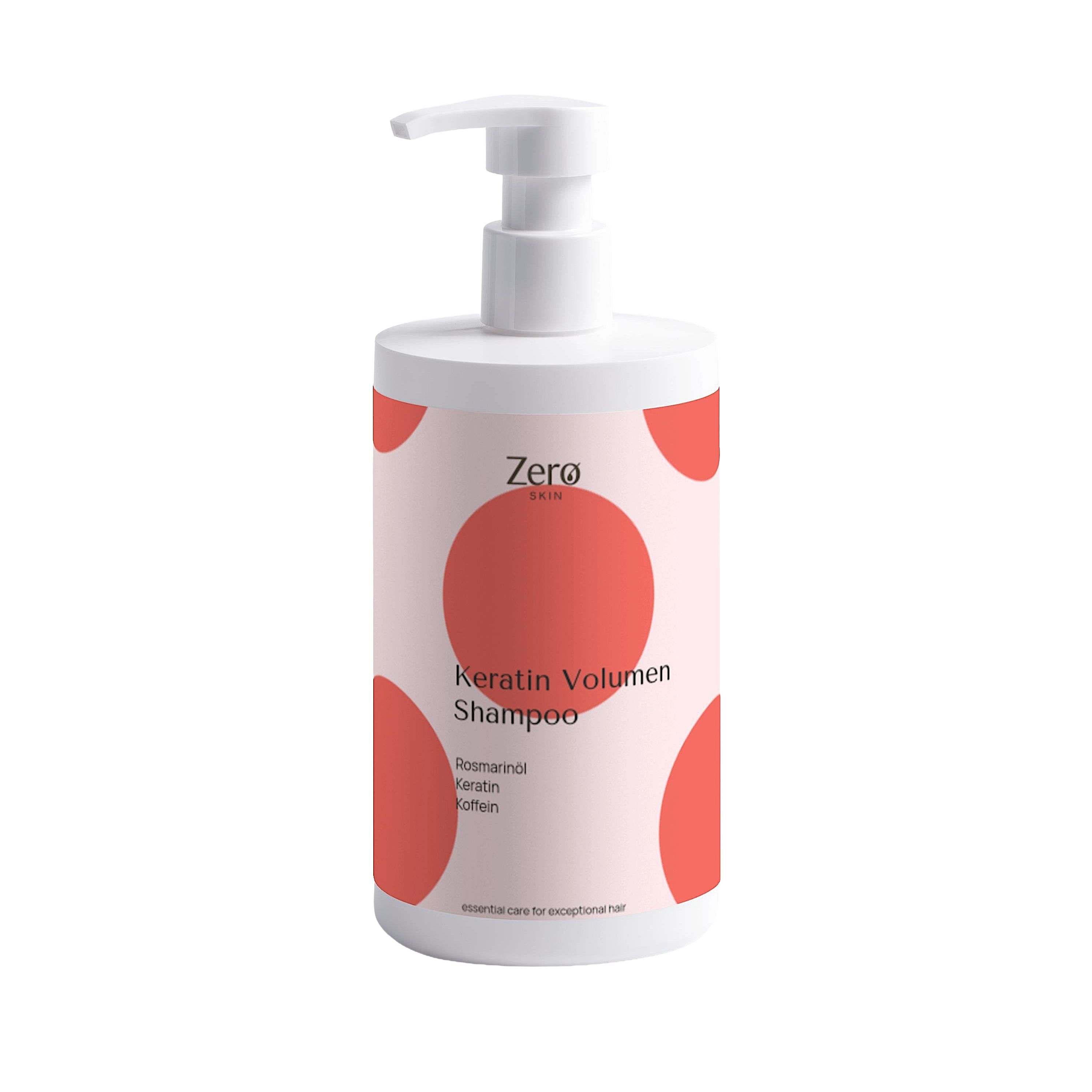 Zero Skin Keratin Volume Boost Shampoo, volumengebend und kräftigend