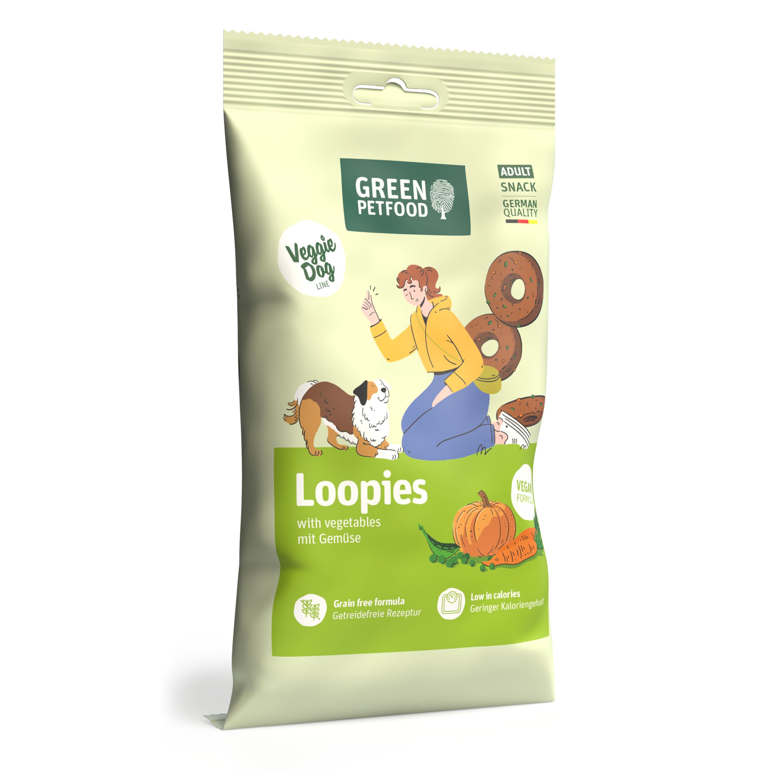 GPF Dog Loopies with Vegetables