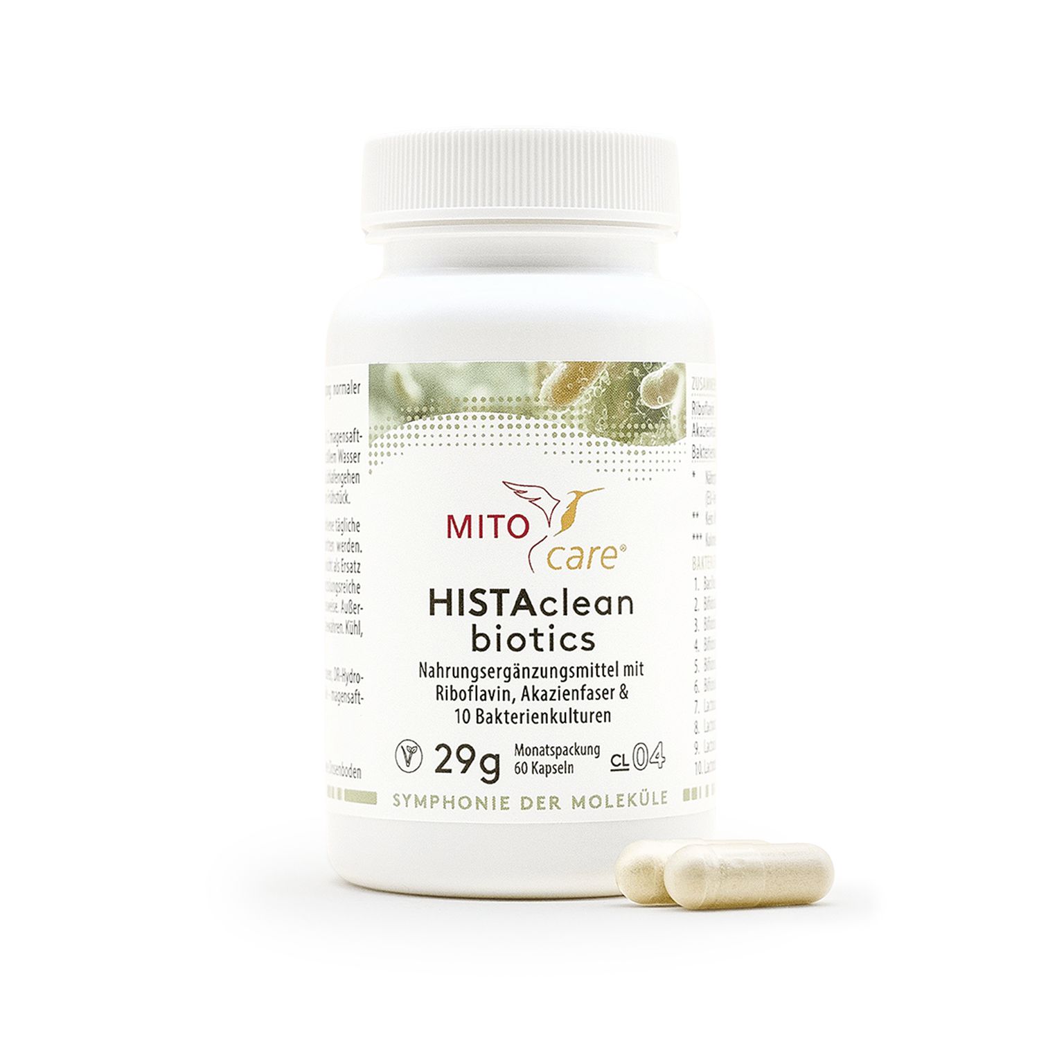 MITOcare® HISTAclean biotics 60 St Kapseln