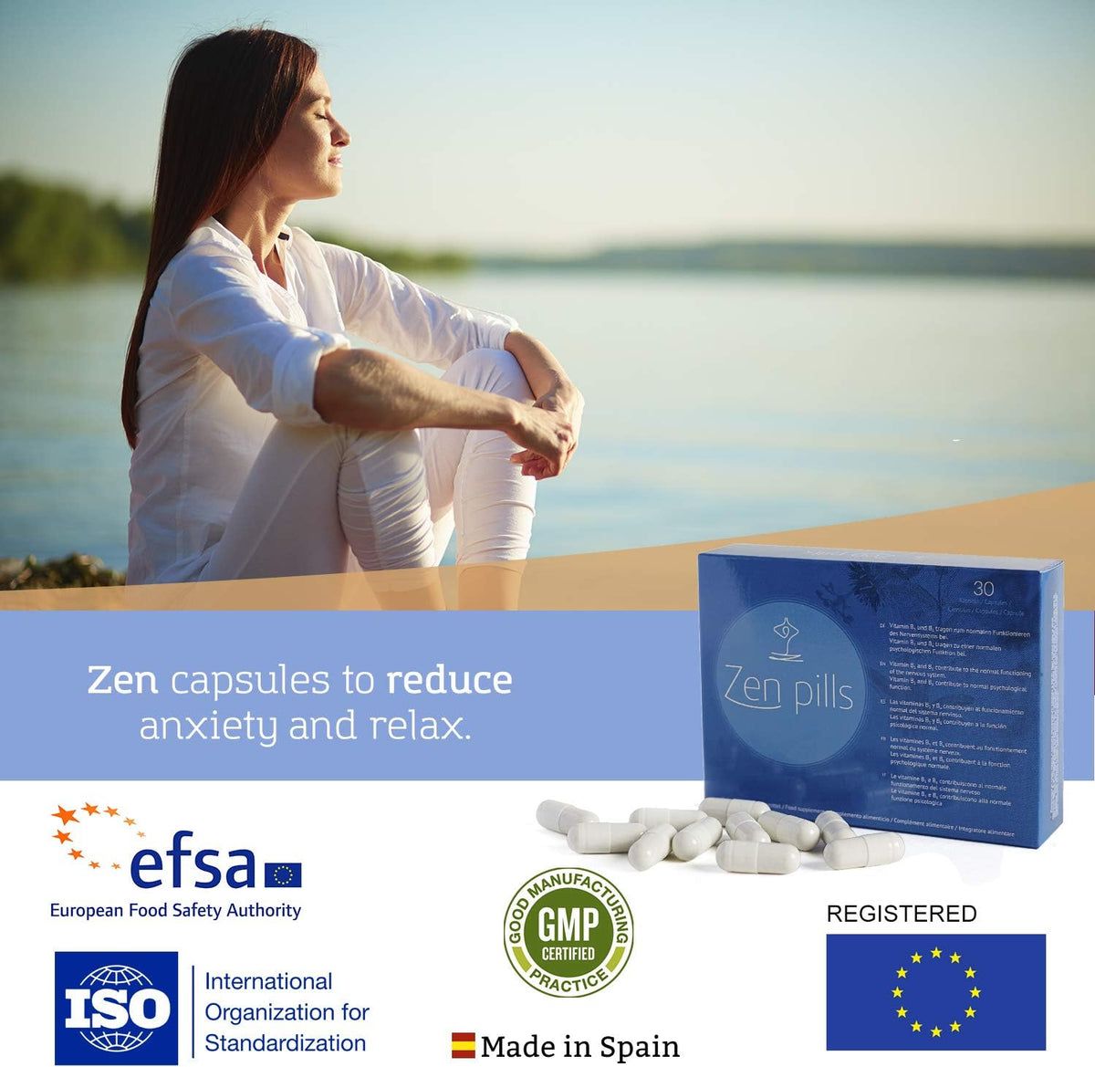 500Cosmetics Zen Pills gegen Stress und Angstzustände