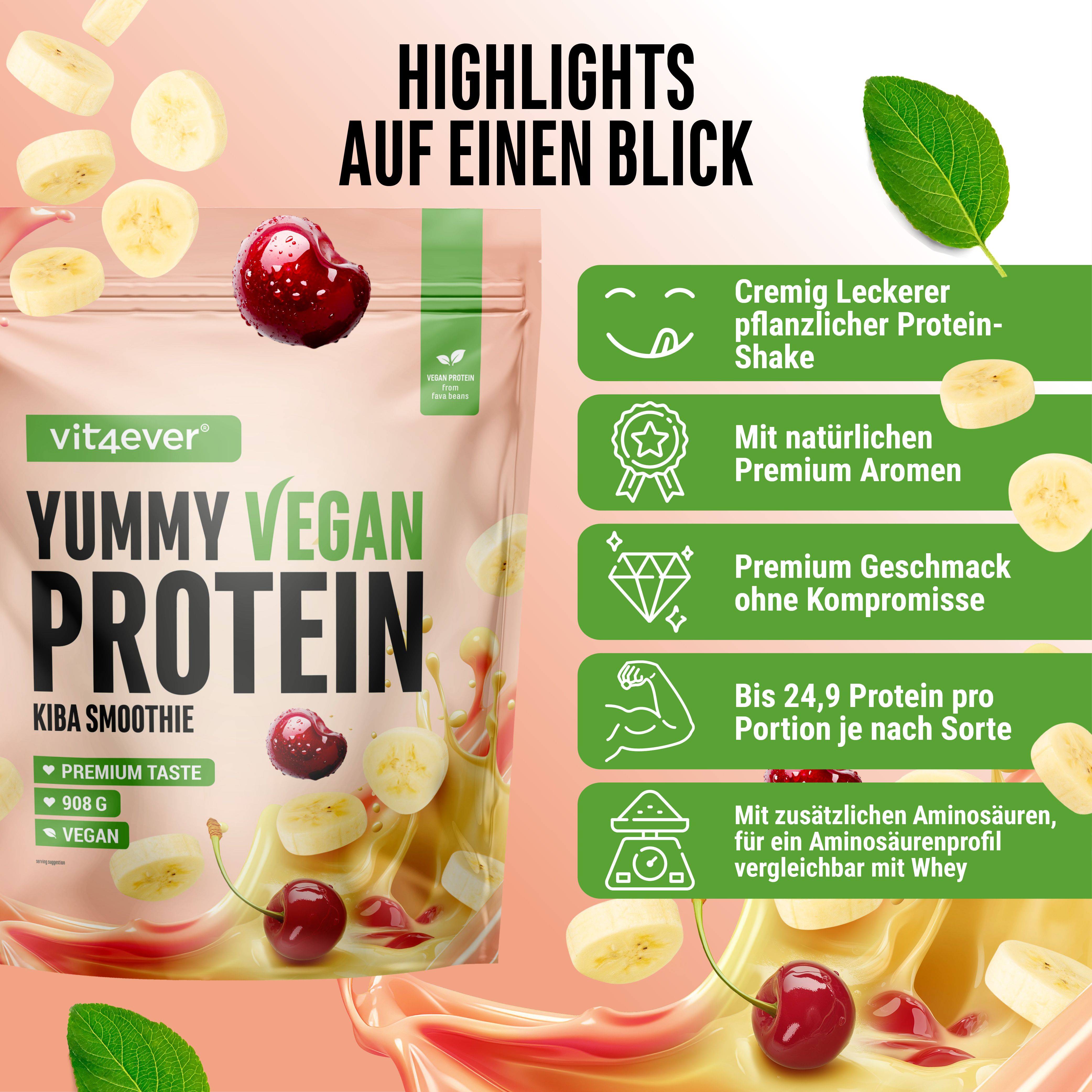vit4ever Yummy Vegan Protein