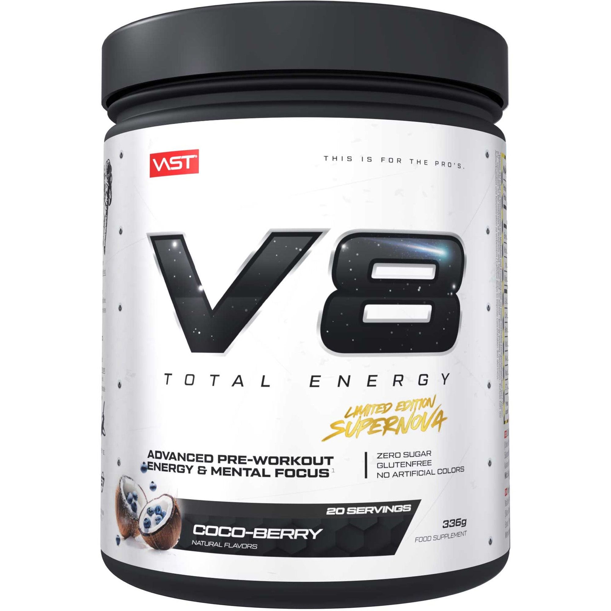 VAST V8 Total Energy - Trainingsbooster