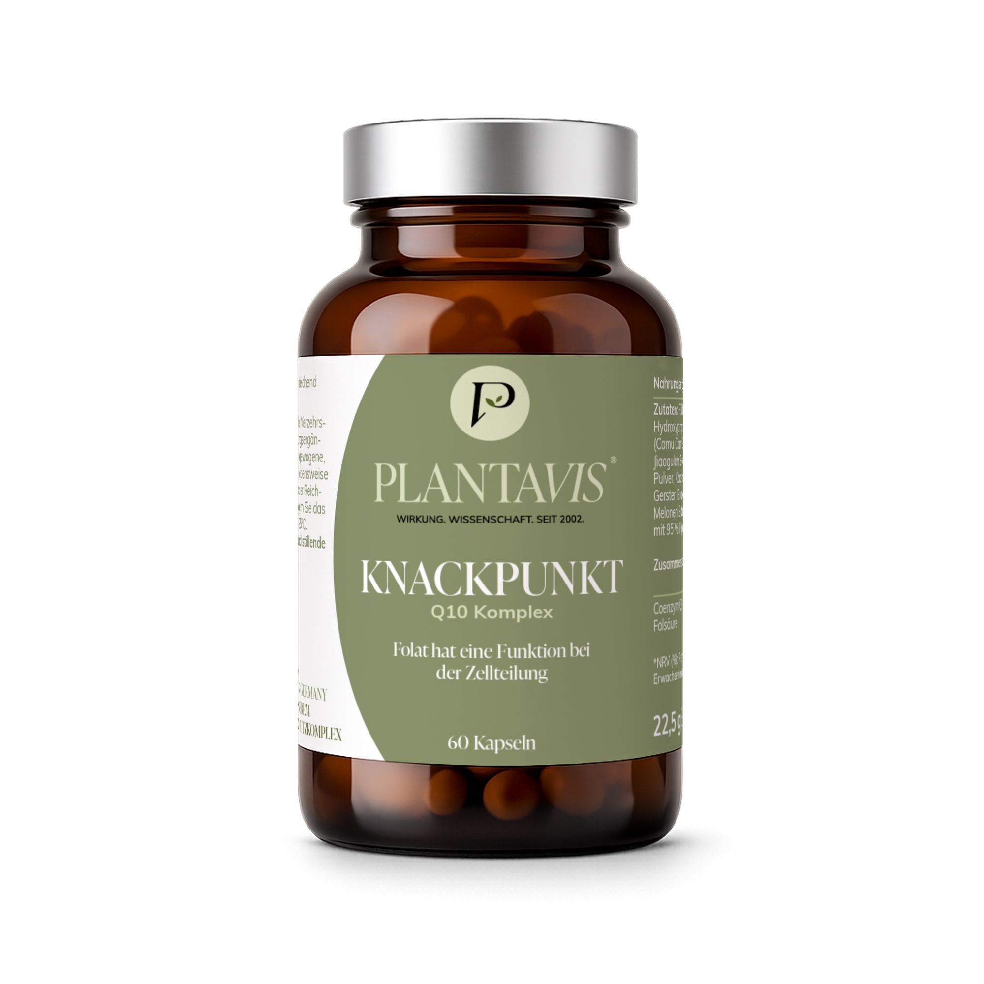 PlantaVis, KnackPunkt - Q10 Komplex 60 St Kapseln