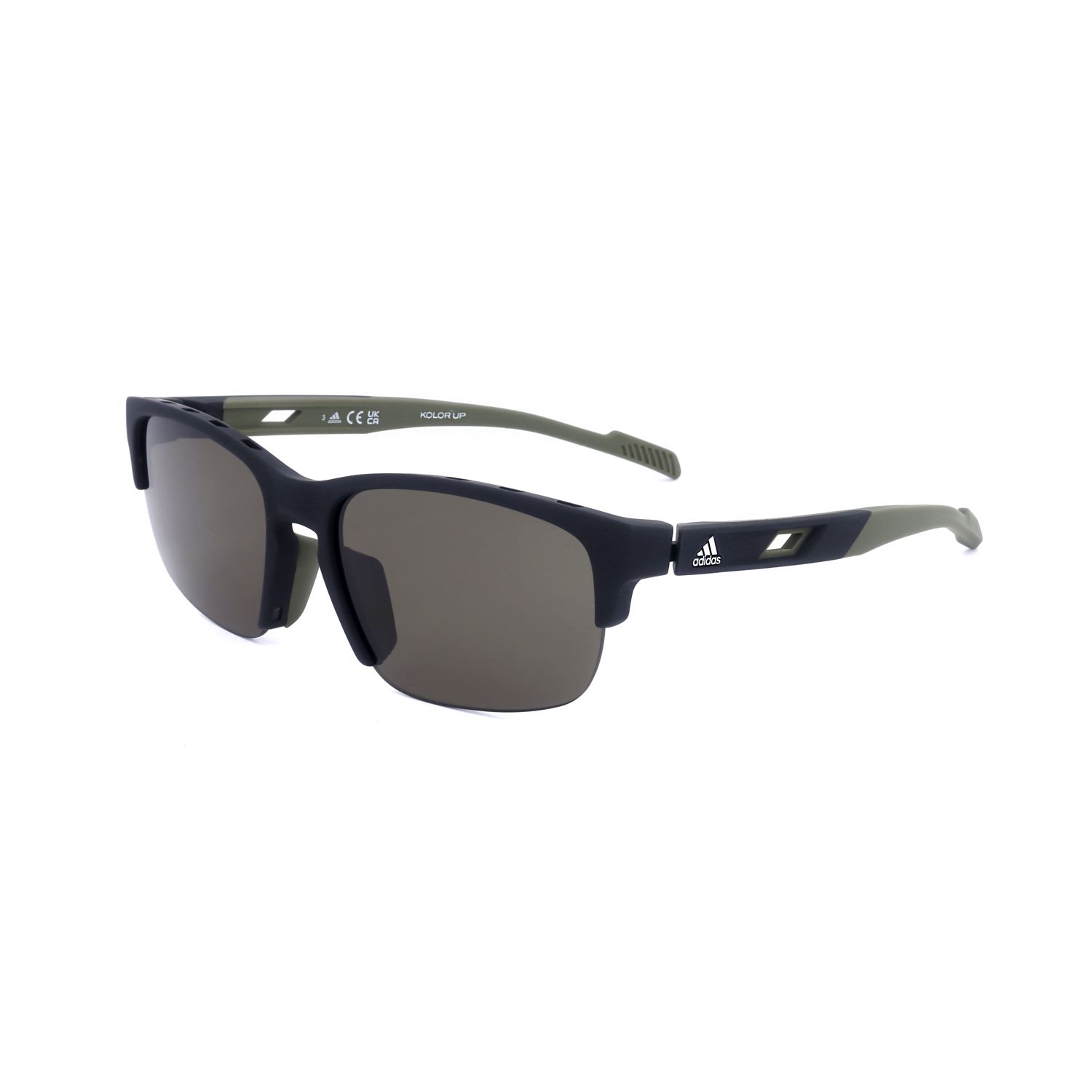 Adidas occhiali da sole uomo SP0068 black green