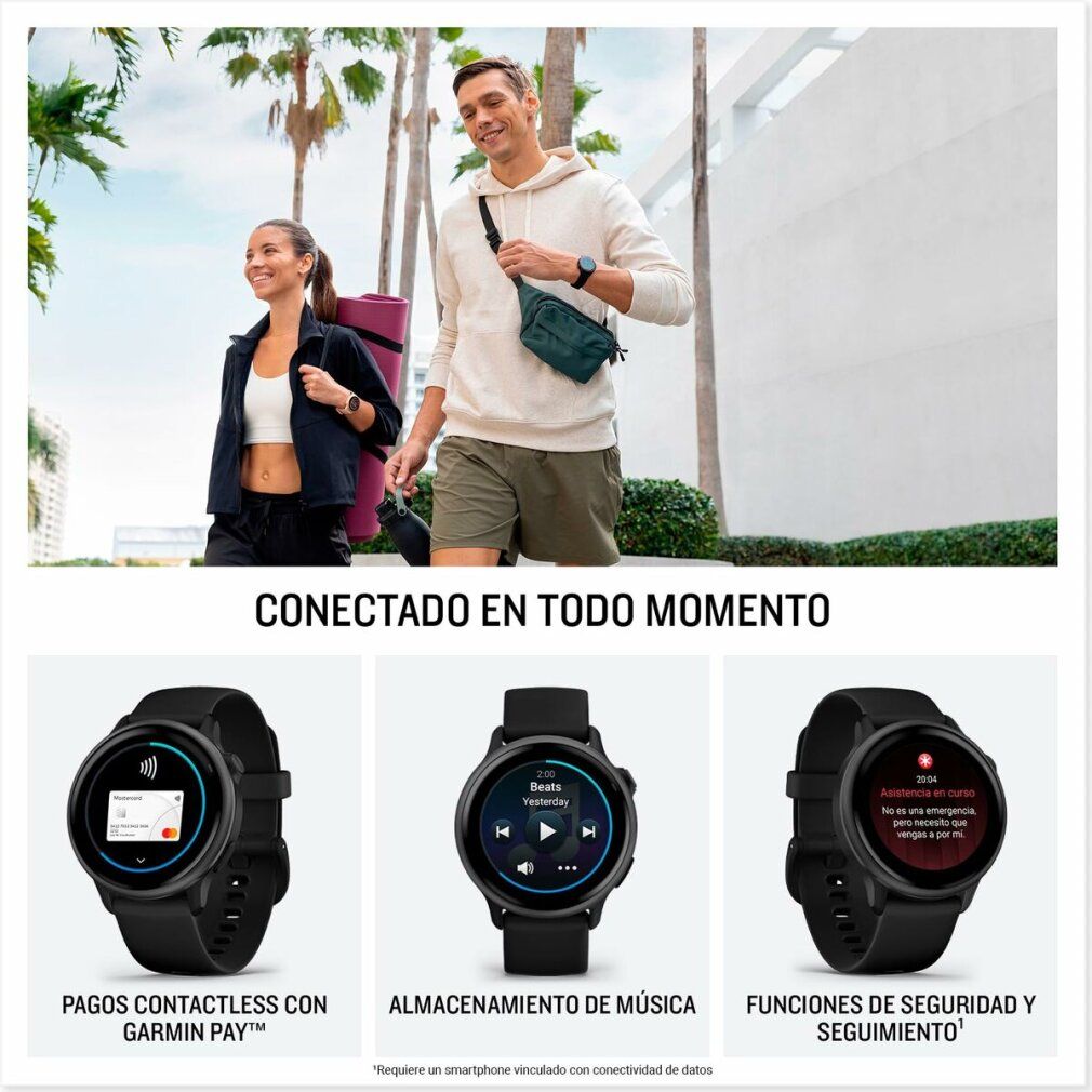 garmin Vivoactive 5 Smartwatch pink dawn 1 St