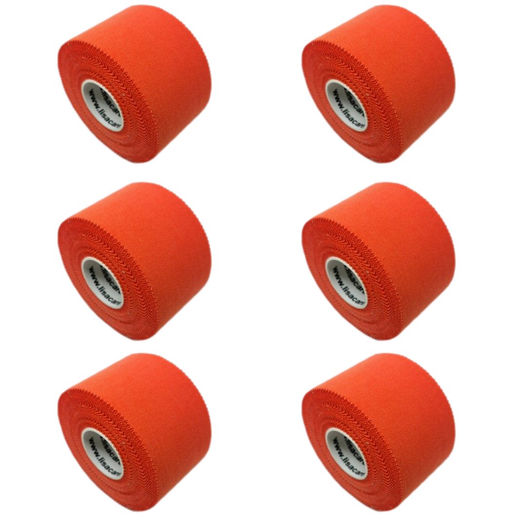 LisaCare Sport Tape - Orange - 3,8cm x 10m