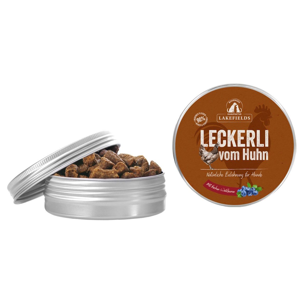 Lakefields - Leckerli Trockenfleisch vom Landhuhn 50 g