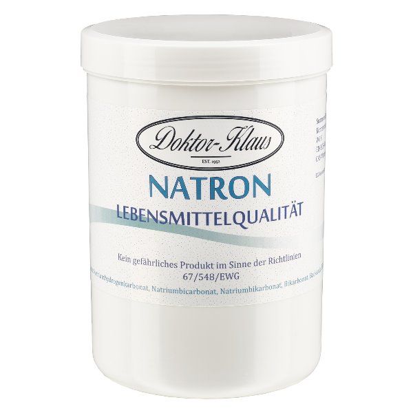 Doktor-Klaus Natron Lebensmittelqualität 1 kg