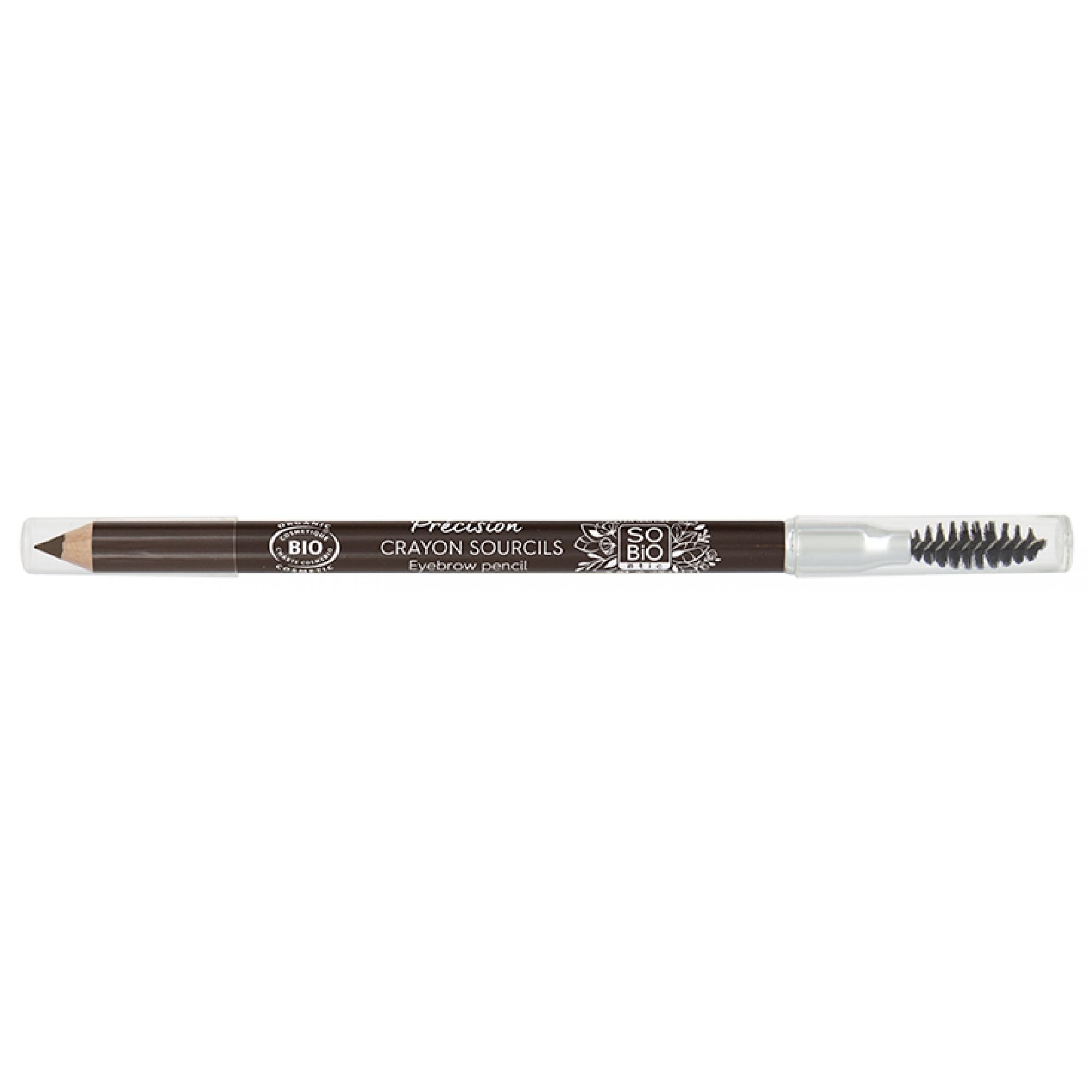 Léa Nature SO BIO étic Präzisions-Brow Pencil Bio (Farbton : Braun) 15x0,7x0,7 cm