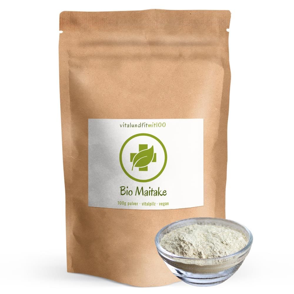 vitalundfitmit100® Bio Maitake Pulver