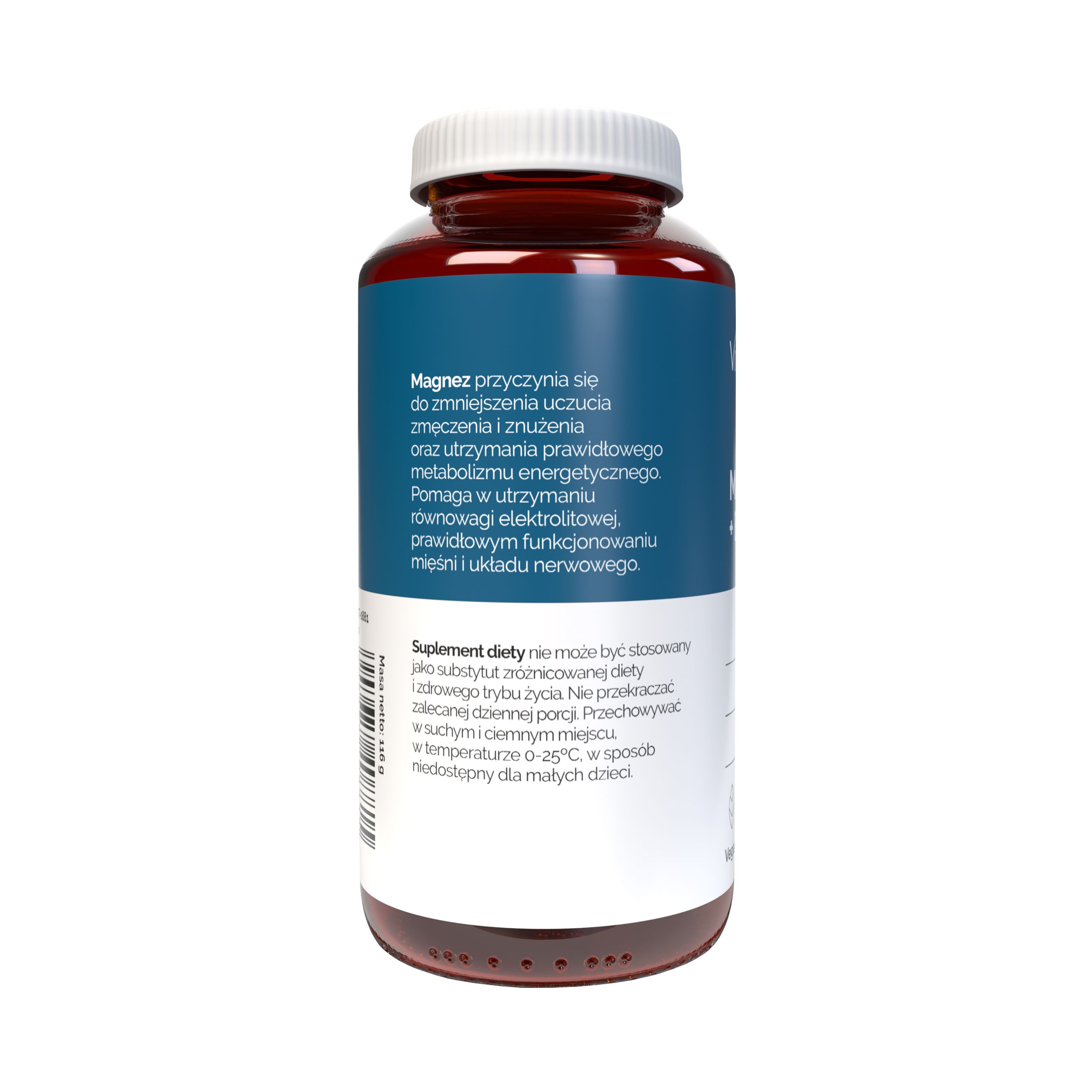 Vitaler's Magnesium 125 mg + Vitamin B6 6 mg