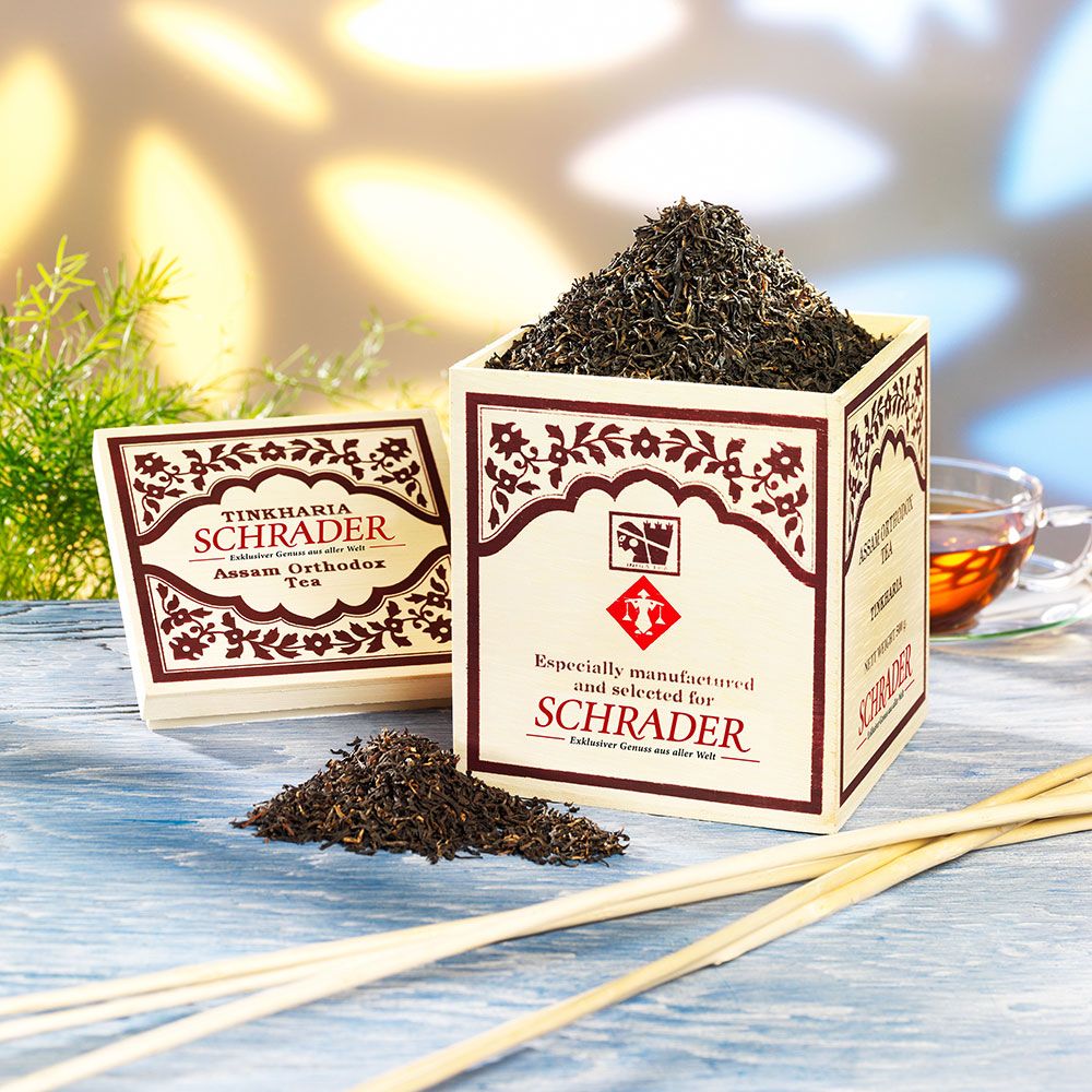 Schrader Schwarzer Tee Assam Tinkharia TGFOP1