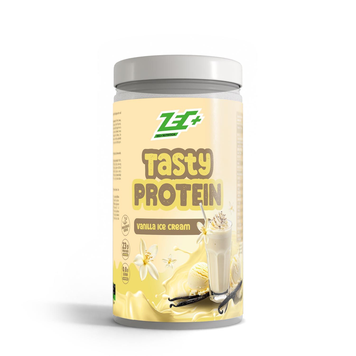 Zec+ Tasty Protein Vanilla Ice Cream 450 g Pulver