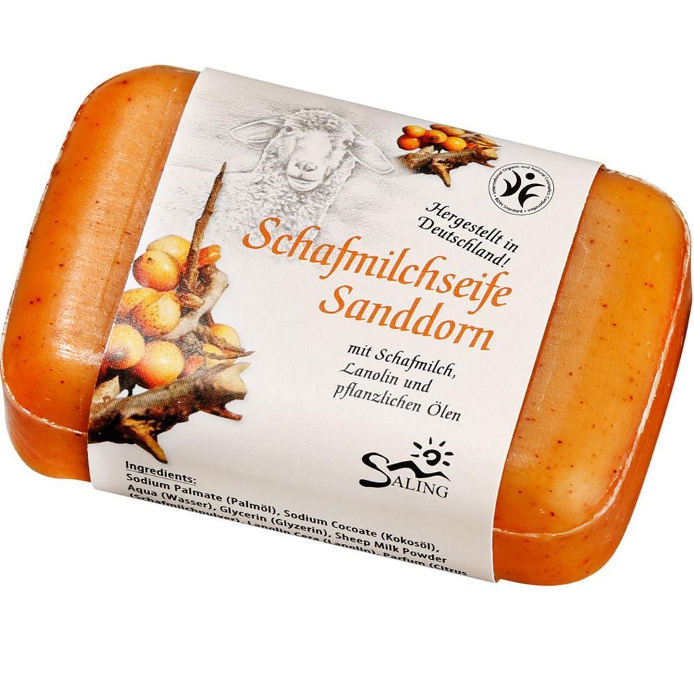 Saling Schafmilchseife Sanddorn 100 g