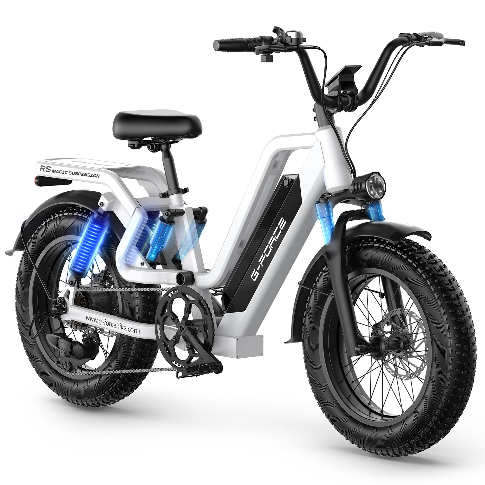 G-FORCE RS ST 20-Zoll-All-Terrain-E-Bike, 48V 20Ah Akku