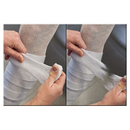 NOBA Nobapad® synthetische Polsterbinde in Folie 3 m x 8 cm