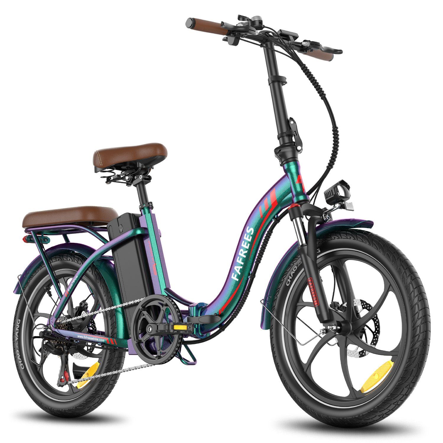 Fafrees F20+ Pro E-Bike für Erwachsene, 25-Ah-Akku mit großer Reichweite 1 St