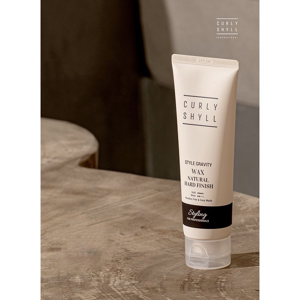 CURLY SHYLL Style Gravity Wax Natural Hard Finish Hair Wax