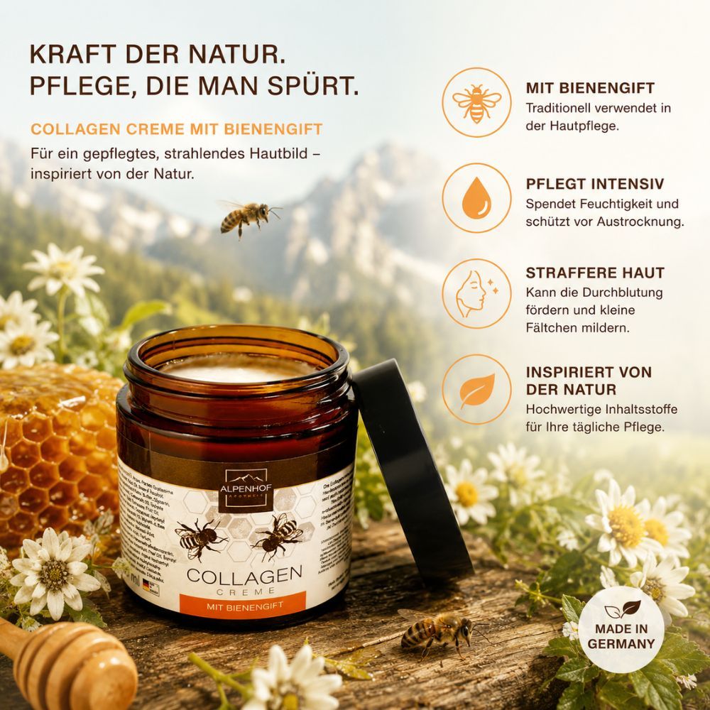 Alpenhof Collagen Creme mit Bienengift