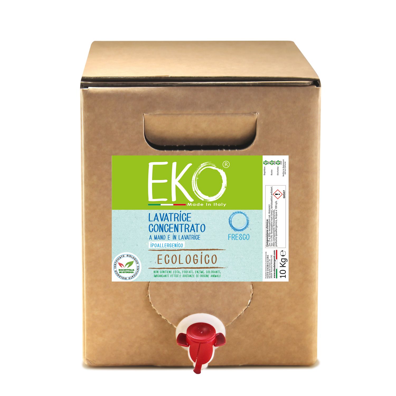 Eko Detersivo Ecologico Lavatrice E Bucato A Mano